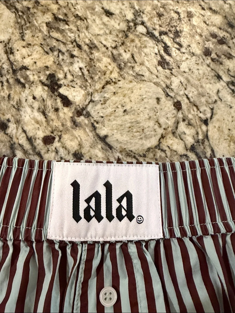 Dress LALA  Mint Chocolate Chip Lace Boxer Shorts Size Medium